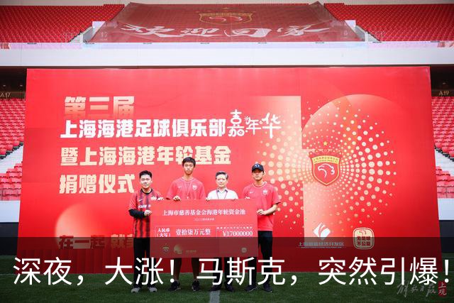 深夜，大涨！马斯克，突然引爆！